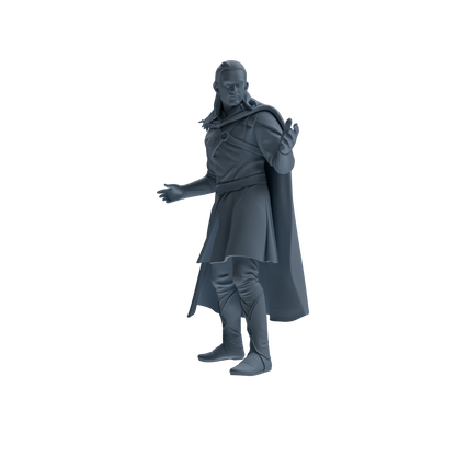 MRY-SFW SSTR305 Medieval Elf-King Conversation Four-Person Group
