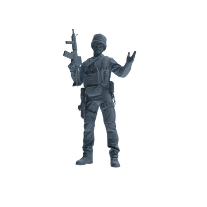 MRY-SFW SSTR392 Modern U.S. Special Forces Combat 3 Four-Person Group