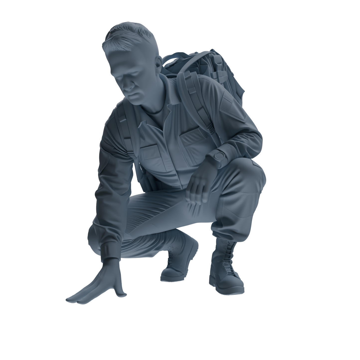 MRY-SFW SSTR146 Miniatures Soldier Model Kit War of Hyenas Modern Canadian Army Four-Person Tactics Group