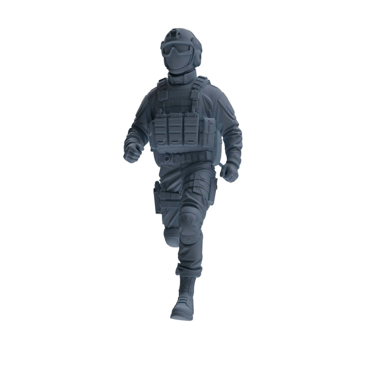 MRY-SFW SSTR345 Modern American Mercenary Carrying 2 Four-Person Group