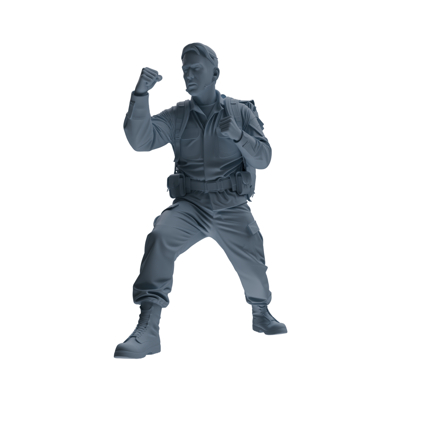 MRY-SFW SSTR131 Miniatures Soldier Model Kit War of Hyenas Modern Canadian Army Four-Person Combat Group