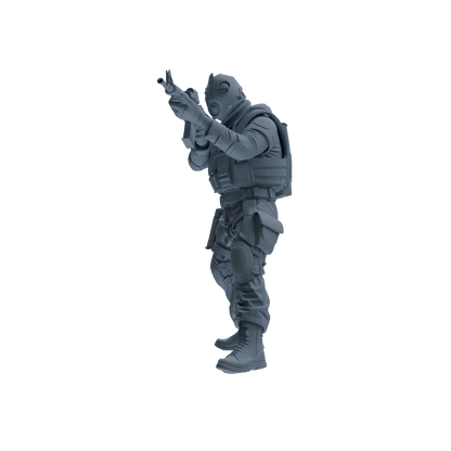 MRY-SFW SSTR341 Modern Counter-Terrorism SWAT Breacher Combat 2 Four-Person Group