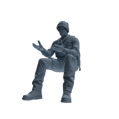 MRY-SFW SSTR382 Modern U.S. Special Forces Conversation 3 Four-Person Group