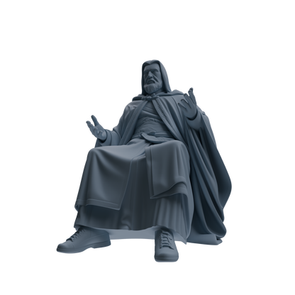 MRY-SFW SSTR288 Medieval Merlin Wizard Conversation Four-Person Group