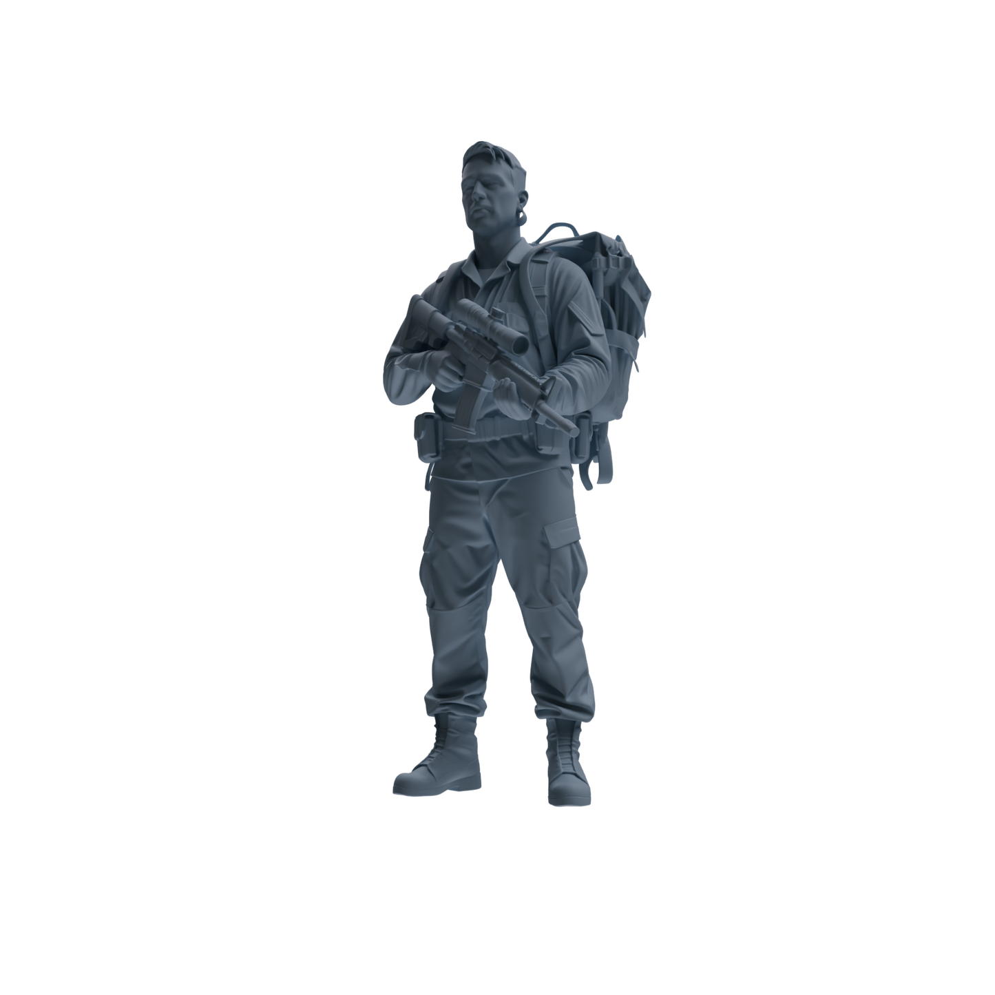 MRY-SFW SSTR148 Miniatures Soldier Model Kit War of Hyenas Modern Canadian Army Four-Person Garrison Group