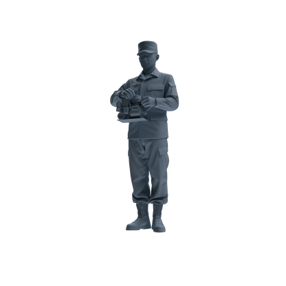 MRY-SFW SSTR242 Modern Army Logistics Maintenance Four-Person Group