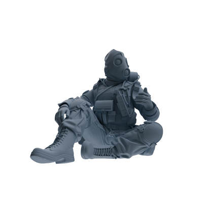 MRY-SFW SSTR312 Modern Counter-Terrorism SWAT Breacher Conversation Four-Person Group