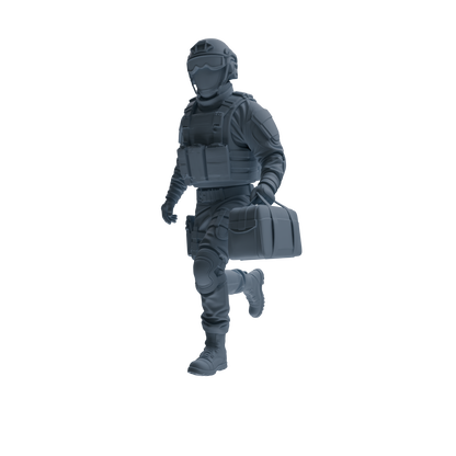 MRY-SFW SSTR349 Modern American Mercenary Rescue Four-Person Group