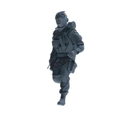 MRY-SFW SSTR343 Modern Counter-Terrorism SWAT Breacher Combat 4 Four-Person Group