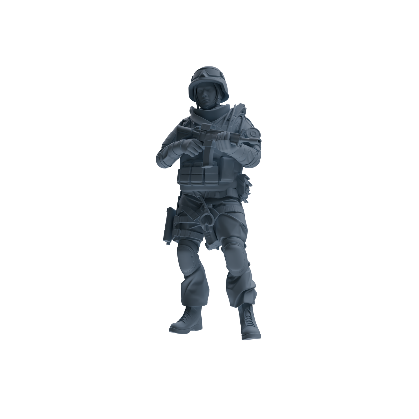 MRY-SFW SSTR334 Modern Counter-Terrorism SWAT Fire Support Operator Garrison Four-Person Group