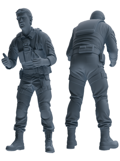 MRY-SFW SSTR010  Modern Navy SEAL Six-Person Conversation Group