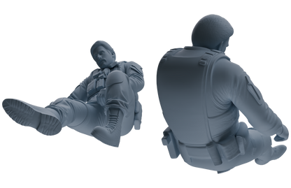 MRY-SFW SSTR011  Miniatures Soldier Model Kit Modern Navy SEAL Six-Person Assault Group