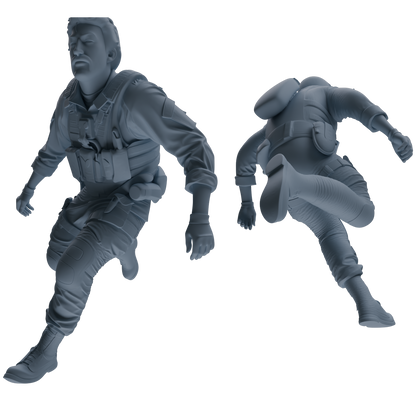 MRY-SFW SSTR016 Miniatures Soldier Model Kit Modern Navy SEAL Six-Person Frontline Group
