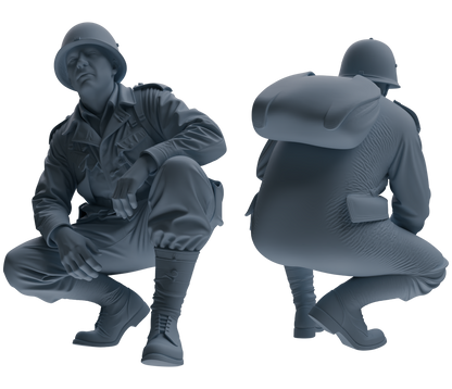MRY-SFW SSTR063 Miniatures Soldier Model Kit Hacksaw Ridge Rescue Story WWII U.S. Army Six-Person Tactics Group