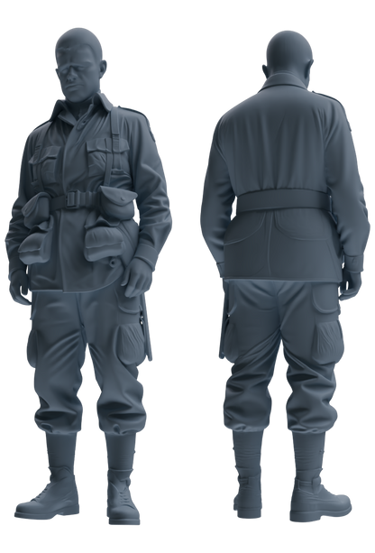 MRY-SFW SSTR071 Miniatures Soldier Model Kit Saving Ryan in Normandy WWII U.S. Army Six-Person Praying Group