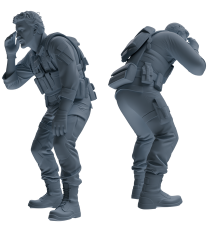 MRY-SFW SSTR019 Miniatures Soldier Model Kit Modern Navy SEAL Six-Person Reconnaissance Group