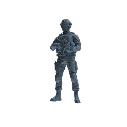 MRY-SFW SSTR359 Modern American Mercenary Garrison 2 Four-Person Group