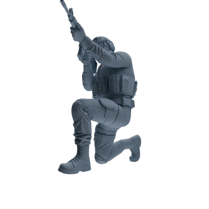 MRY-SFW SSTR360 Modern American Mercenary Combat Four-Person Group