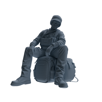 MRY-SFW SSTR386 Modern U.S. Special Forces Rest 3 Four-Person Group