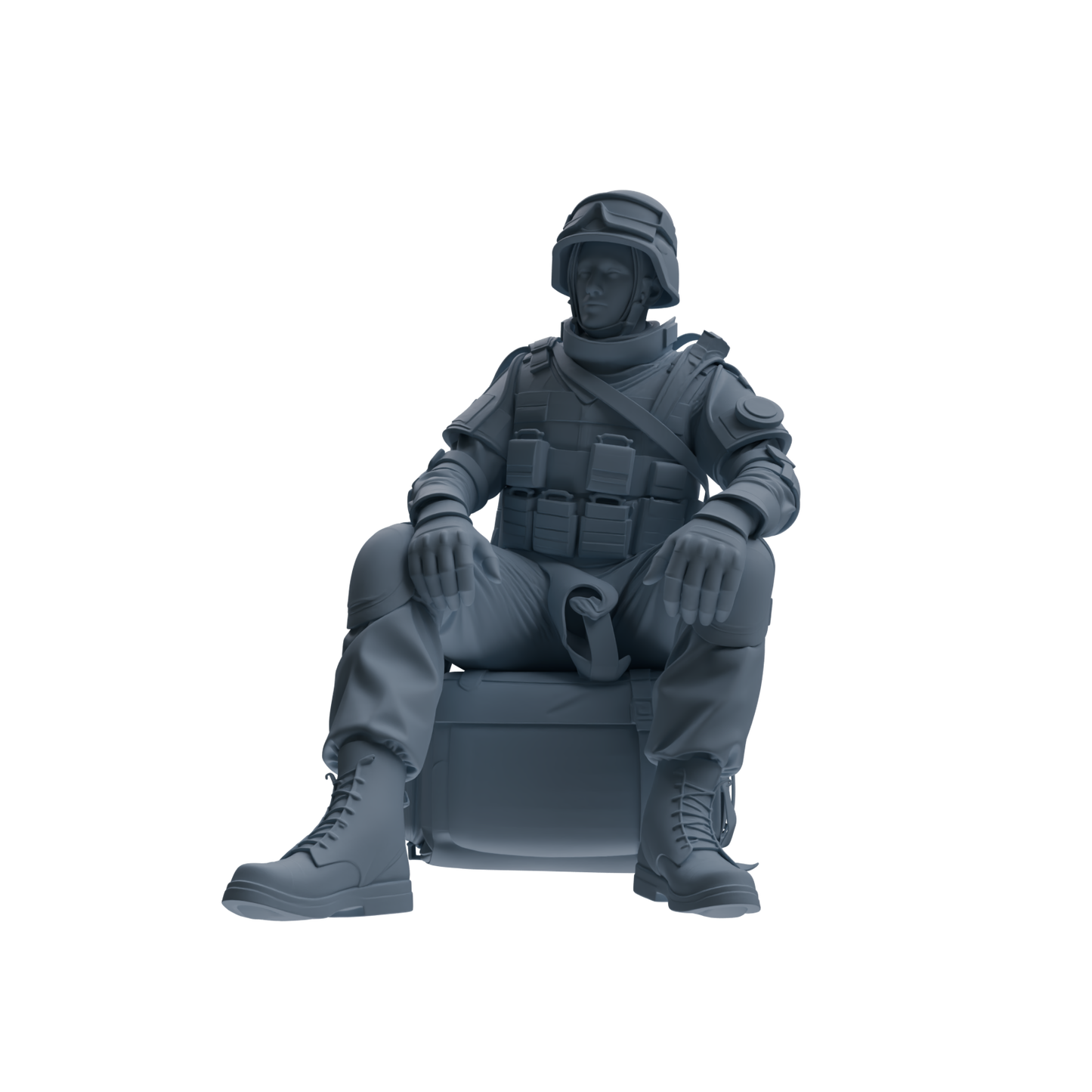 MRY-SFW SSTR333 Modern Counter-Terrorism SWAT Fire Support Operator Rest 3 Four-Person Group