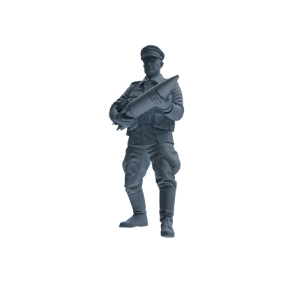 MRY-SFW SSTR256 WWI German Army Logistics Soldier Logistics Four-Person Group