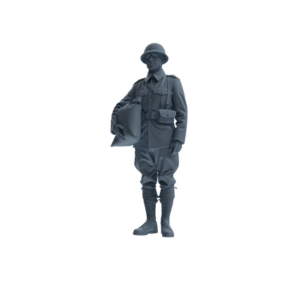 MRY-SFW SSTR266 WWI U.S. Army Logistics Soldier Picnic Four-Person Group