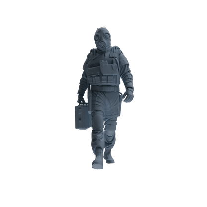 MRY-SFW SSTR311  Modern Counter-Terrorism SWAT Breacher Logistics Four-Person Group