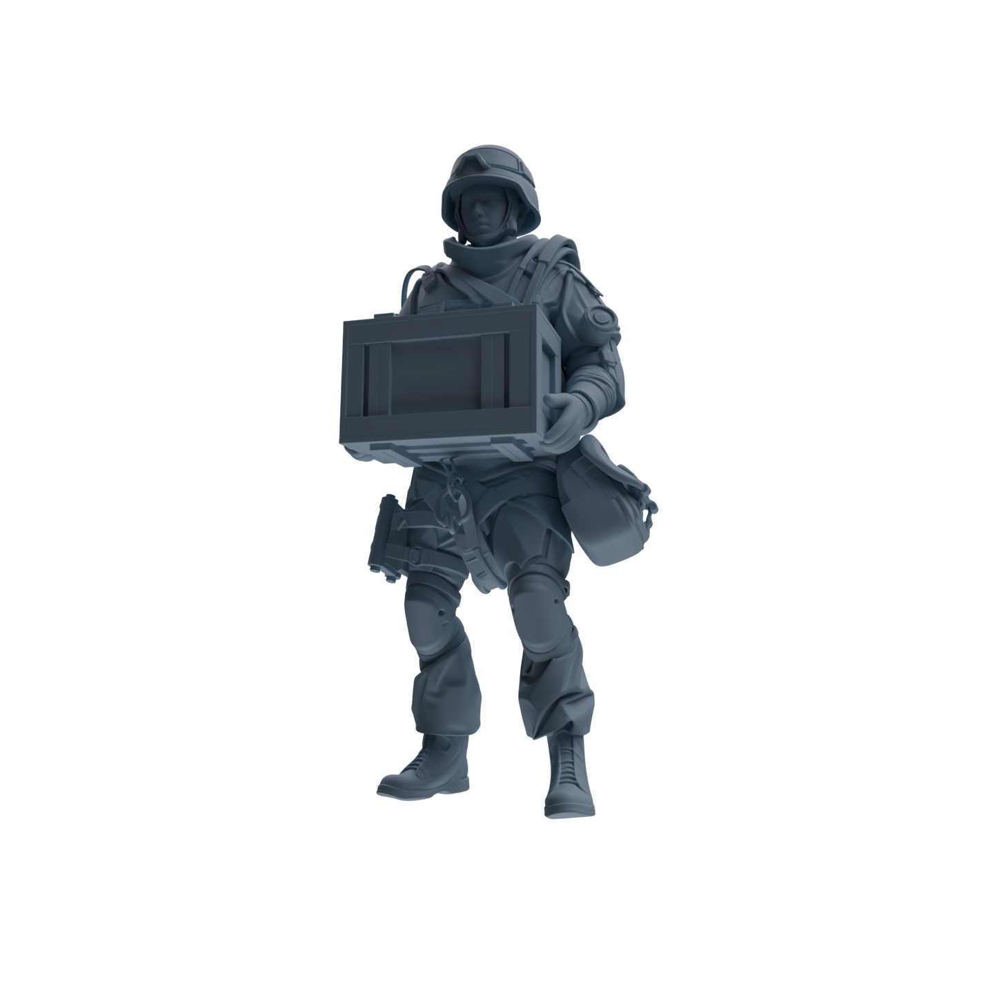 MRY-SFW SSTR326 Modern Counter-Terrorism SWAT Suppressor Logistics Four-Person Group