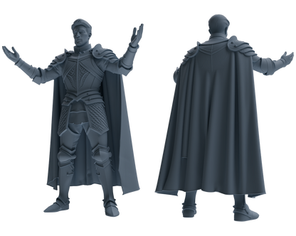 MRY-SFW SSTR080 Miniatures Soldier Model Kit Medieval Knight Without Helmet Six-Person Daily Routine 3