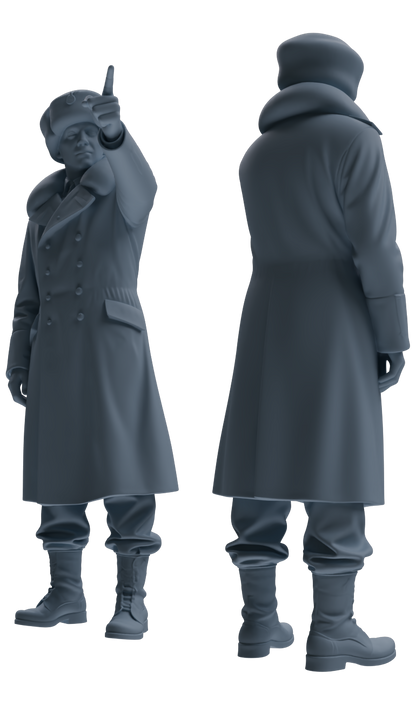 MRY-SFW SSTR001  Miniatures Soldier Model Kit WWII German Army Six-Person Officer Reprimand Group