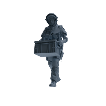 MRY-SFW SSTR314 Modern Counter-Terrorism SWAT Shield Bearer Logistics Four-Person Group