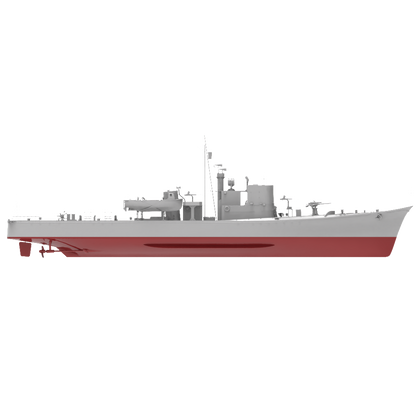RHWS013S Type K-8 No.13, Kusentei Late Modification Full Hull