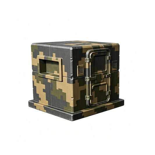 MRY-SFW LYTS668 3D Printed Guard Post Ballistic Shelter Model, Unpainted White Model, Wargaming Terrain Accessory