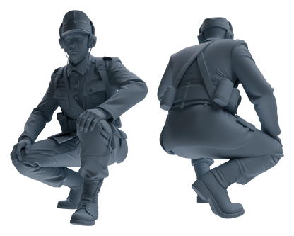 MRY-SFW LYGR652 WWII Mine Soldier Six-Person Cursing Group