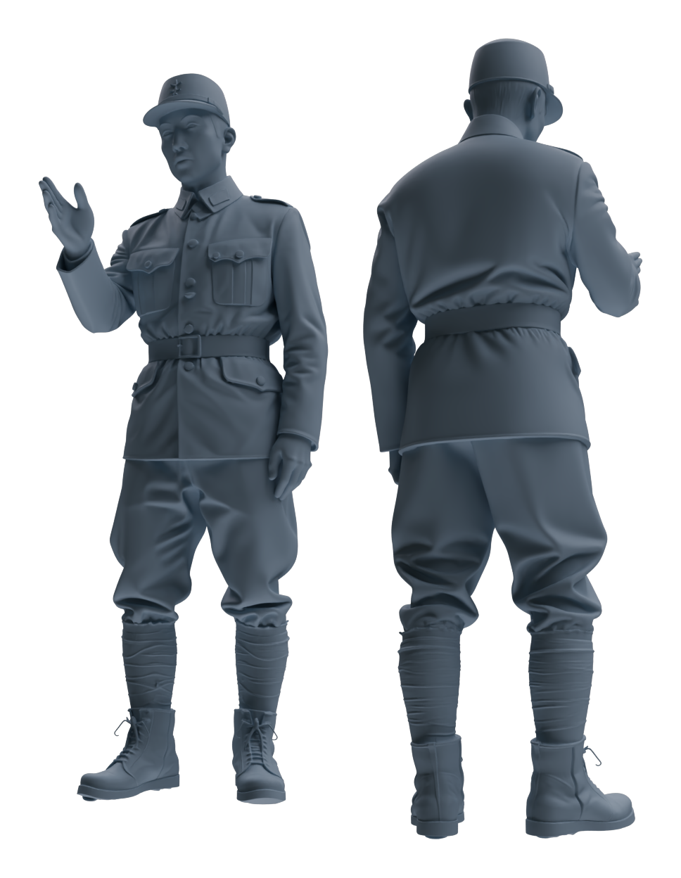 MRY-SFW LYGR636 WWII Japanese Army Seven-Person Daily Routine 2
