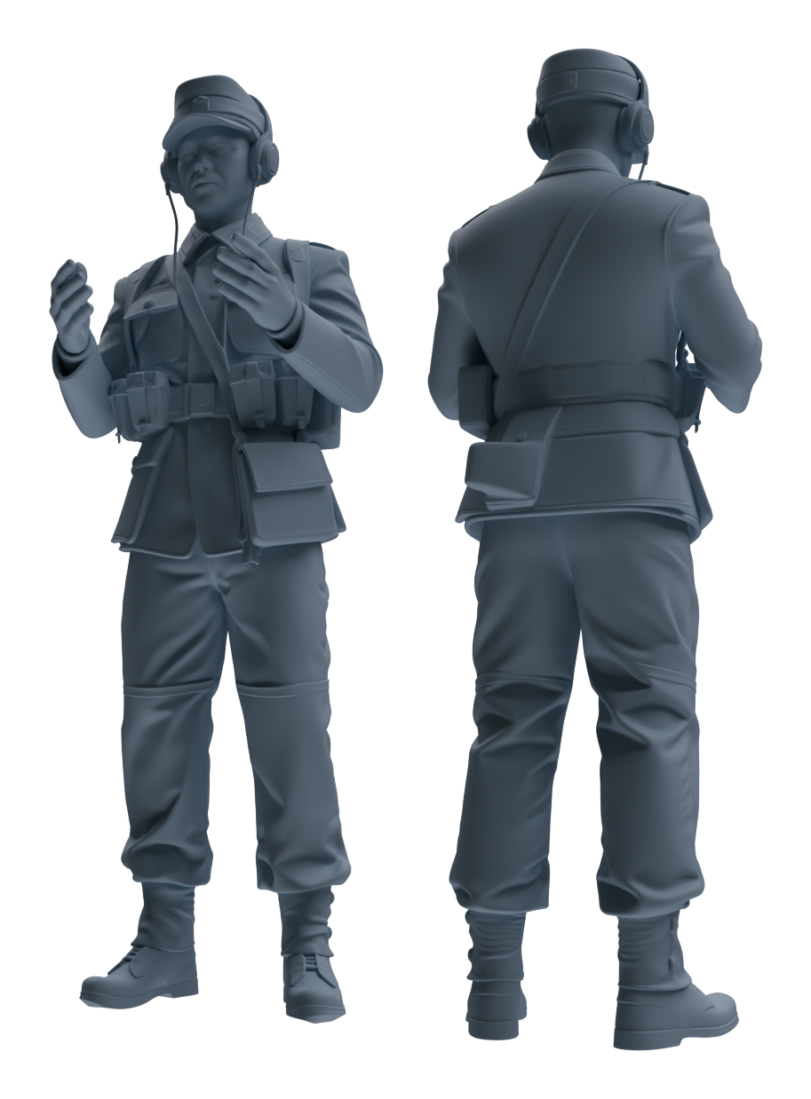 MRY-SFW LYGR650 WWII Mine Soldier Seven-Person Daily Routine 2