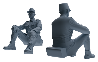 MRY-SFW LYGR634 WWII Japanese Army Seven-Person Rest