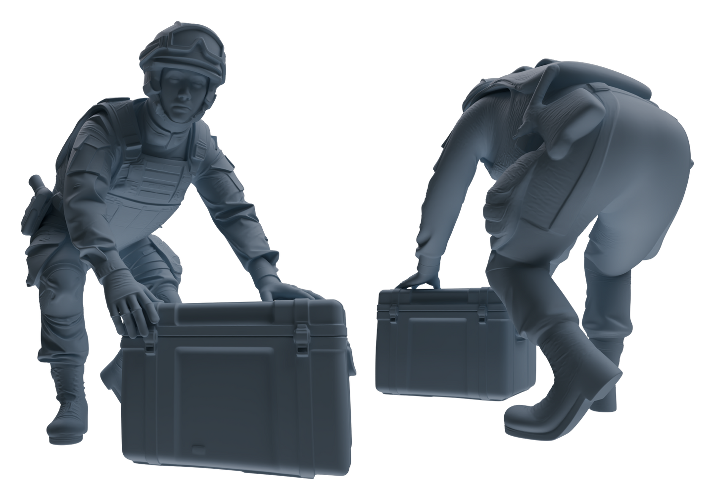 MRY-SFW LYGR626 Modern Airborne Division Six-Person Combat Readiness
