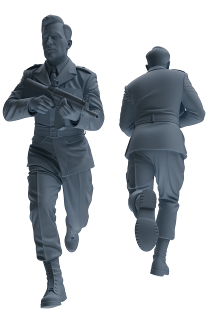 MRY-SFW SSTR059 Miniatures Soldier Model Kit Hacksaw Ridge Rescue Story WWII U.S. Army Six-Person Frontline Group