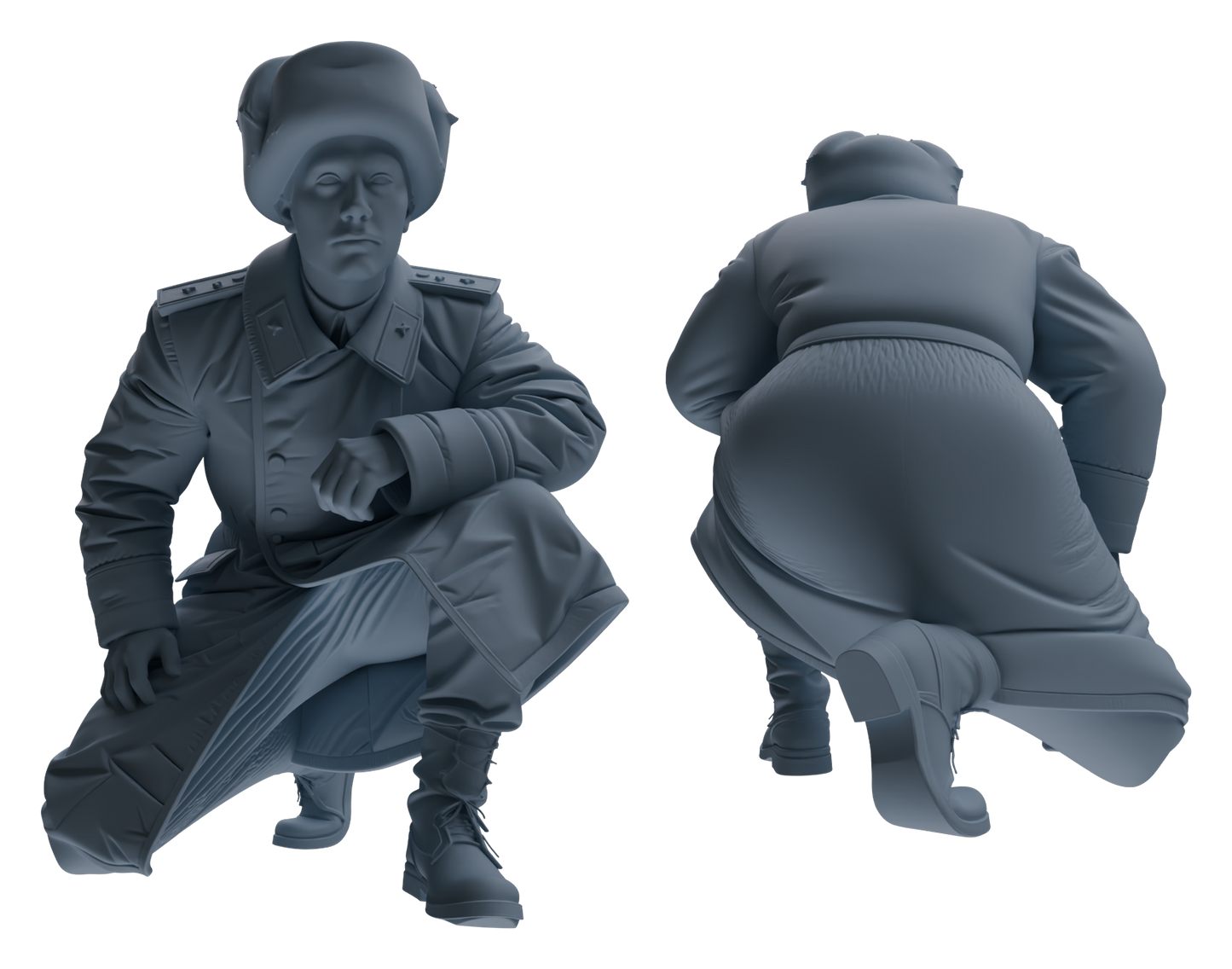 MRY-SFW LYGR645 WWII Soviet Union Five-Person Ambush Group