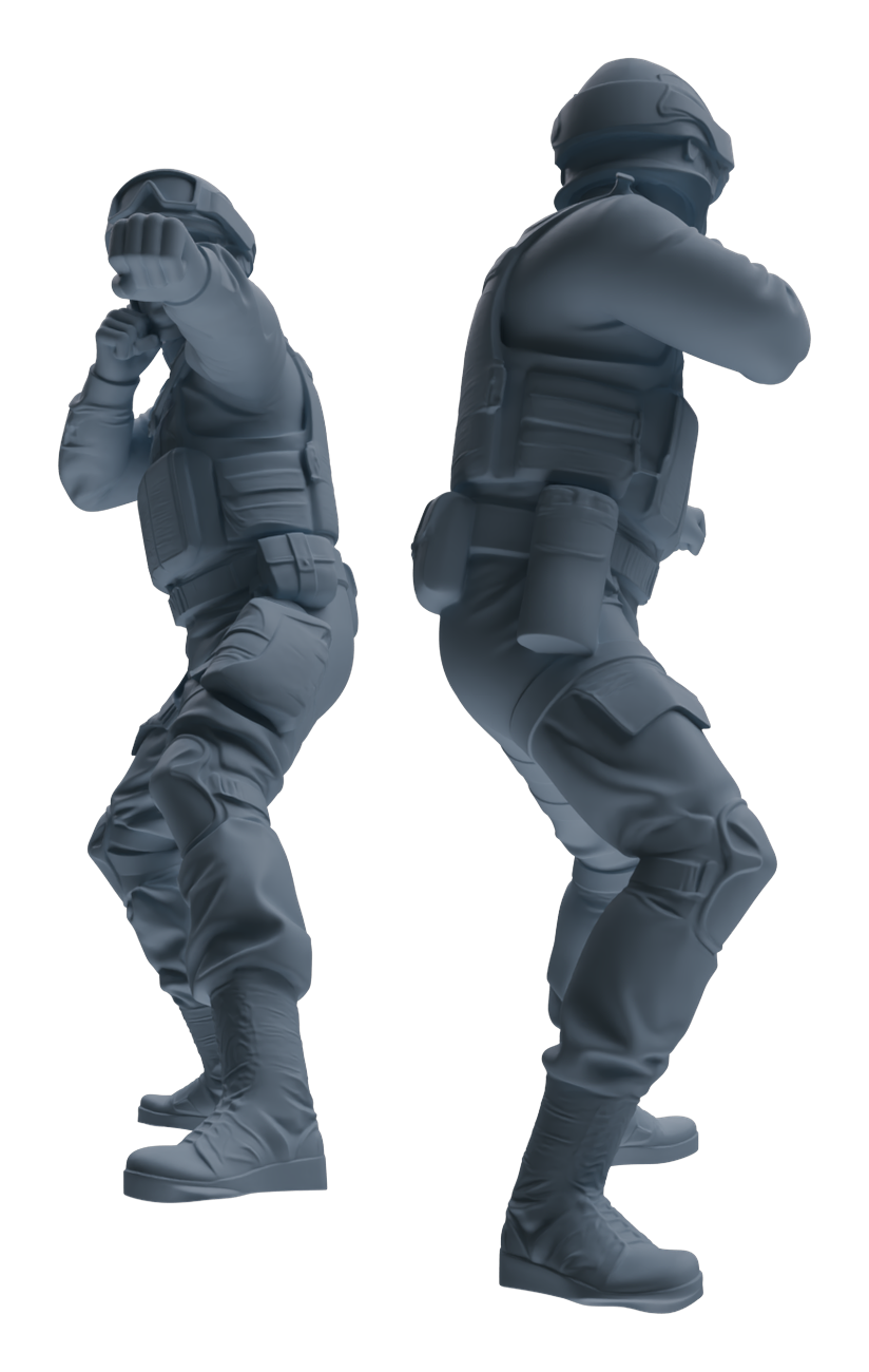 MRY-SFW LYGR632 Modern Airborne Division Six-Person Combat