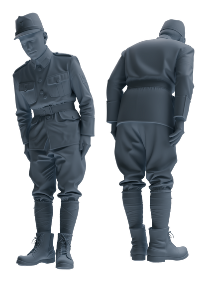 MRY-SFW LYGR635 WWII Japanese Army Six-Person Reprimand Group