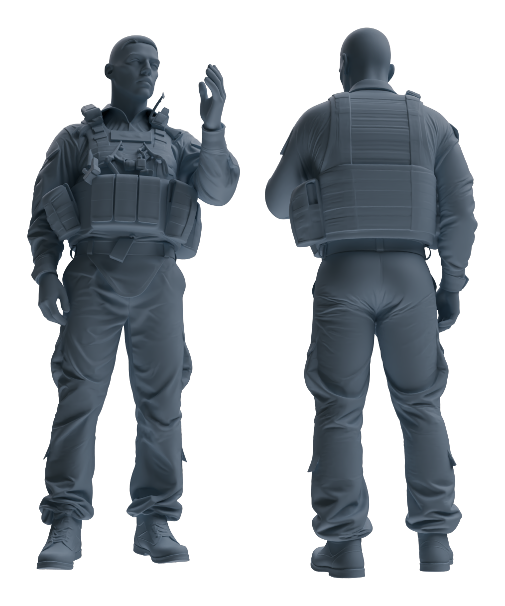 MRY-SFW LYGR622 Modern U.S. Army Six-Person Daily 2