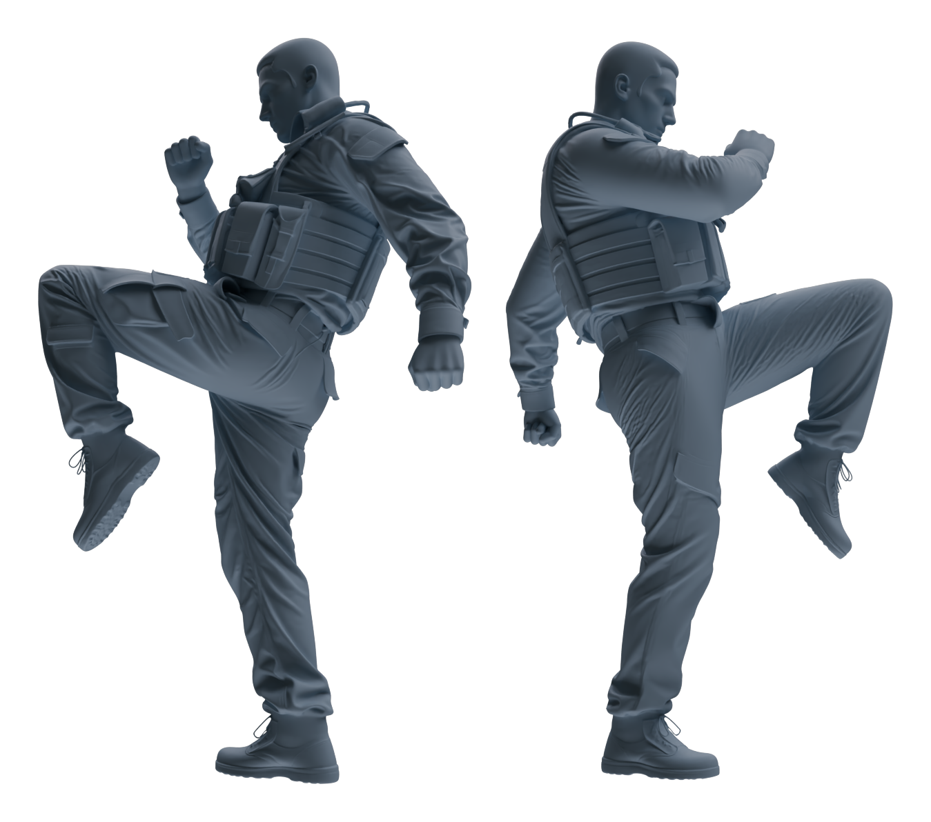 MRY-SFW LYGR624 Modern U.S. Army Five-Person Combat