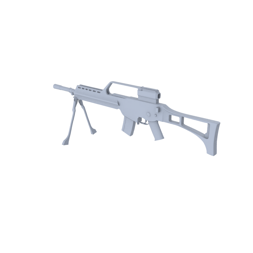 MRY-SFW LYGS009 Modern NATO Coalition Props - 6 Standard LMG Set