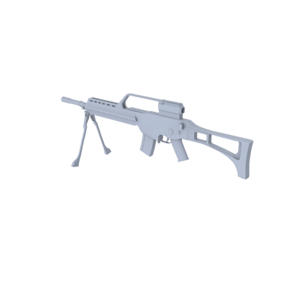 MRY-SFW LYGS009 Modern NATO Coalition Props - 6 Standard LMG Set