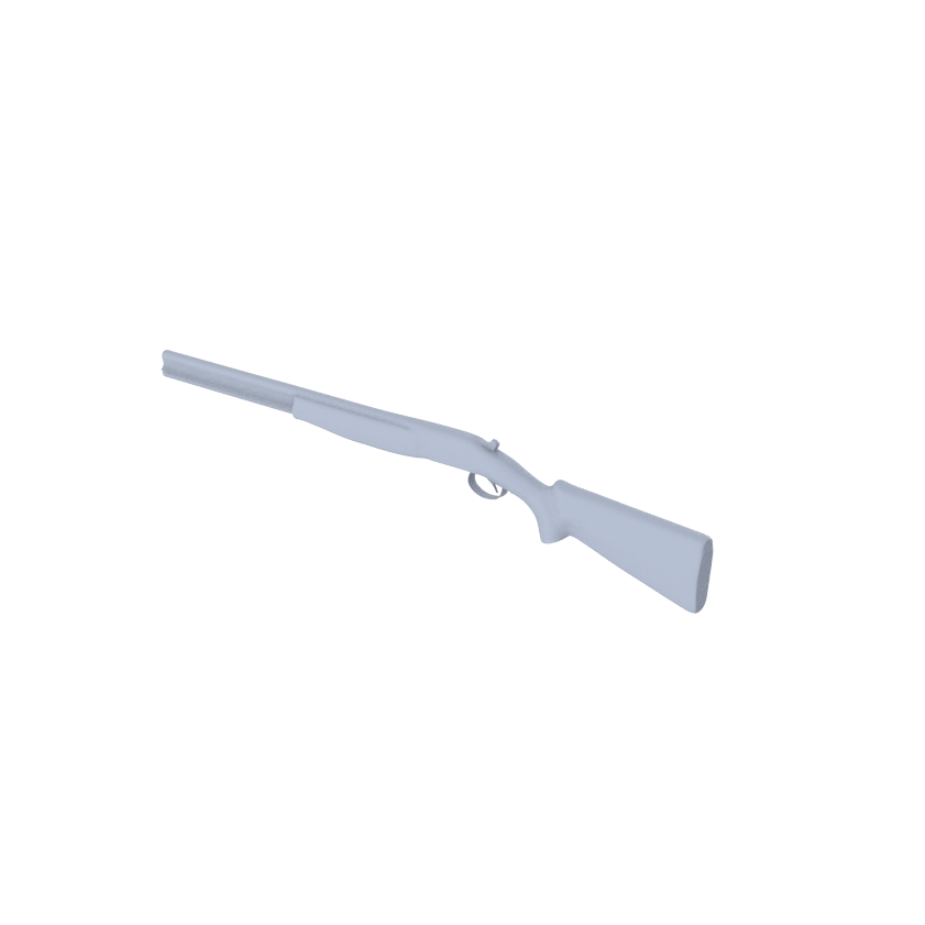 MRY-SFW LYGS005 Modern Battlefield Scale Models - 6 Untextured Shotgun/SMG Set