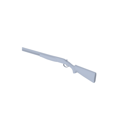 MRY-SFW LYGS005 Modern Battlefield Scale Models - 6 Untextured Shotgun/SMG Set