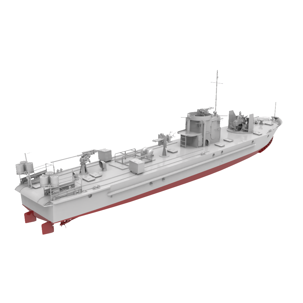 RHWS026S  Military Model Kit Full Hull Project 194 BMO