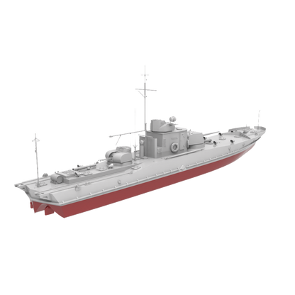 RHWS023S  Military Model Kit Full Hull USSR Project 191M ARMORED GUN BOATS